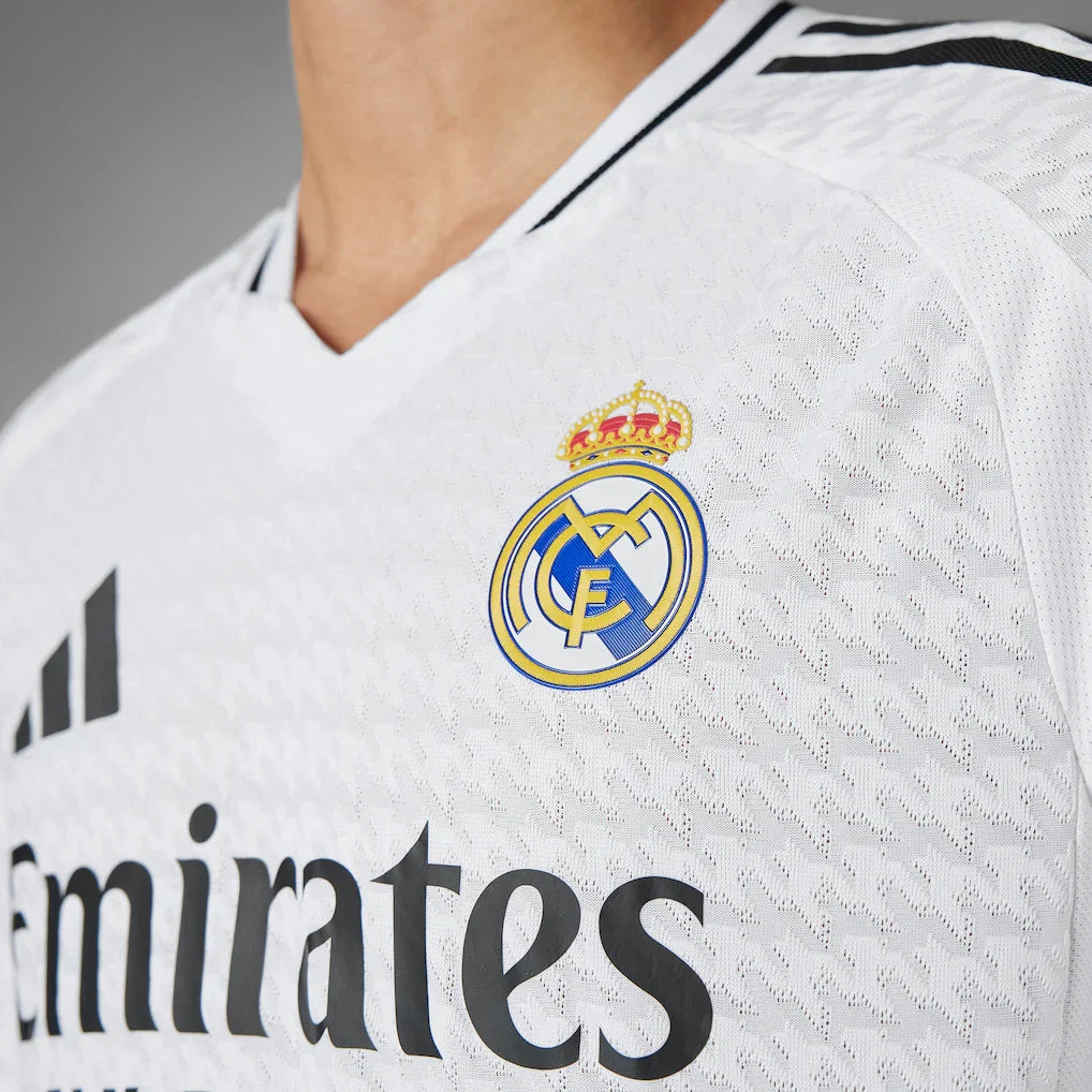 Kylian Mbappé Real Madrid adidas 2024/25 Home Authentic Player Jersey - White