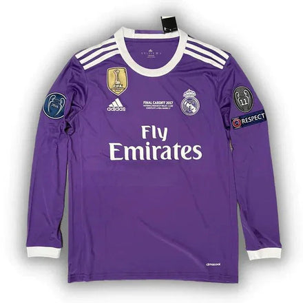 Retro Real Madrid Long-sleeve Away Jersey 2016/17