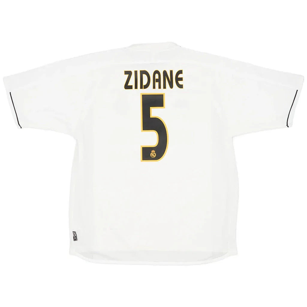 Zidane #5 Real Madrid Home Retro Jersey 2003/04